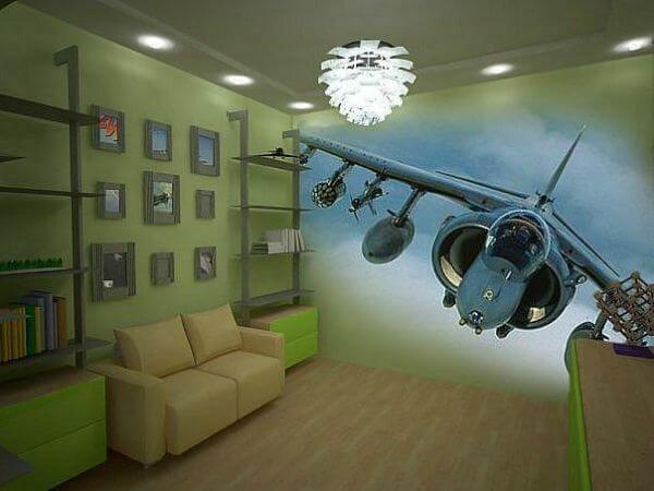 Моющиеся фотообои в детской комнате